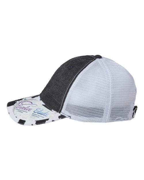 Infinity Her Women's Printed Bill with Mesh Back Cap JANET