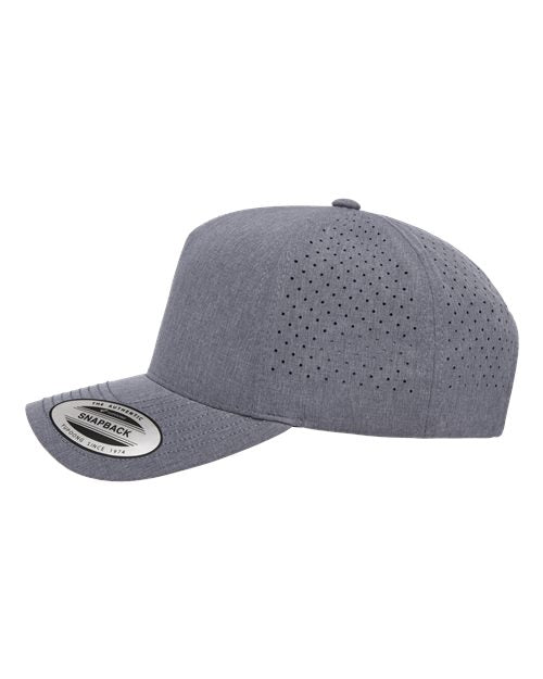 YP Classics Five-Panel Snapback with Perforated Cap 5389AP