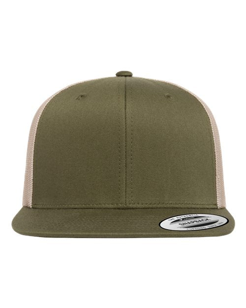 YP Classics Retro High Profile Trucker Cap 6609