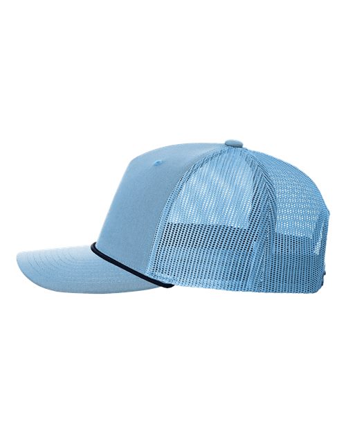 Richardson Five-Panel Trucker with Rope Cap 112FPR