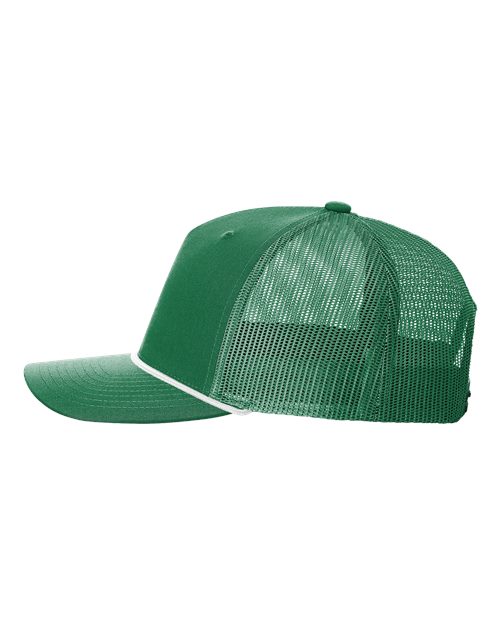 Richardson Five-Panel Trucker with Rope Cap 112FPR