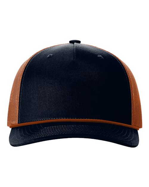 Richardson Five-Panel Trucker with Rope Cap 112FPR
