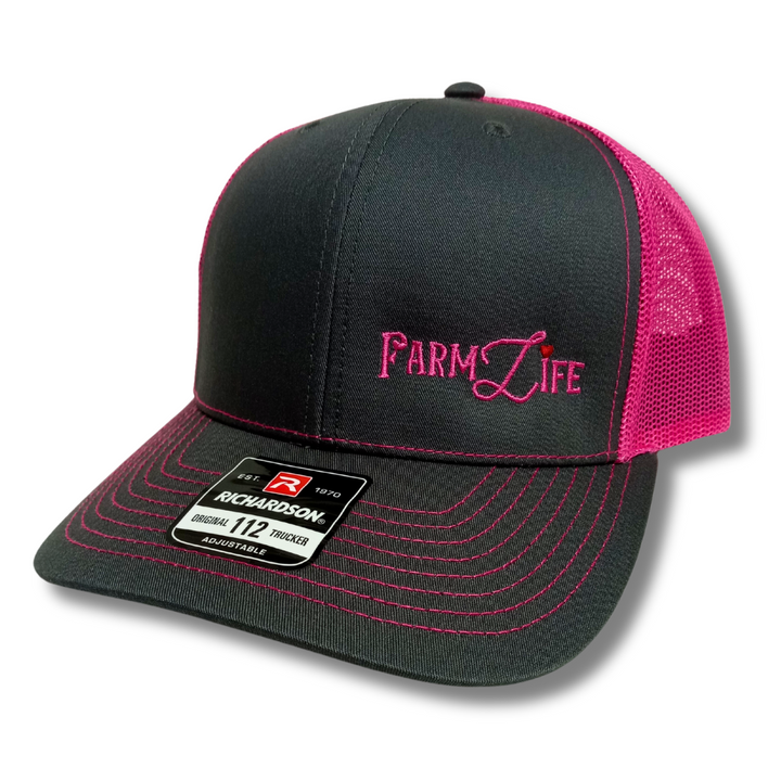 Farm Life Embroidered Richardson 112 Hat