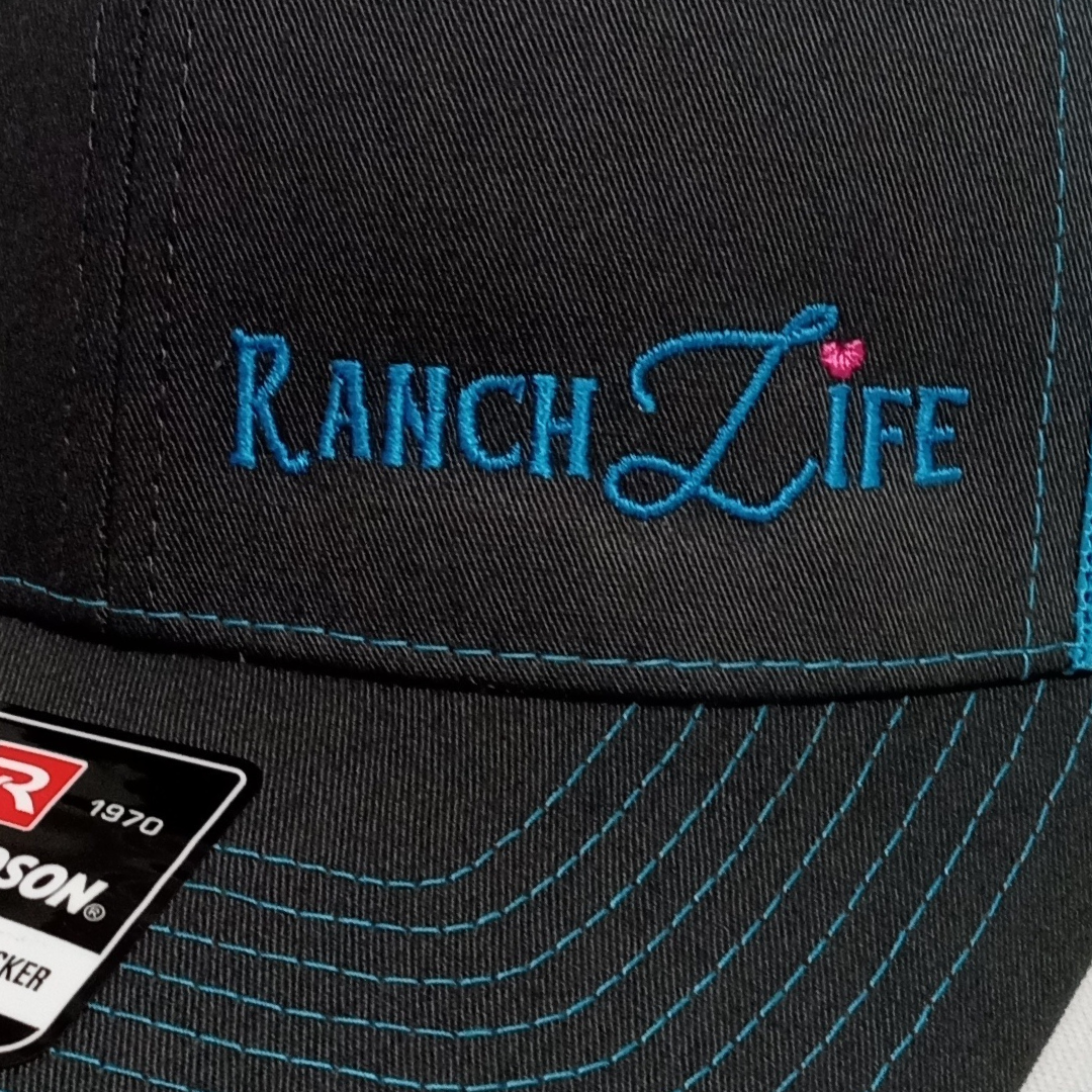 Ranch Life Embroidered Richardson 112 Hat