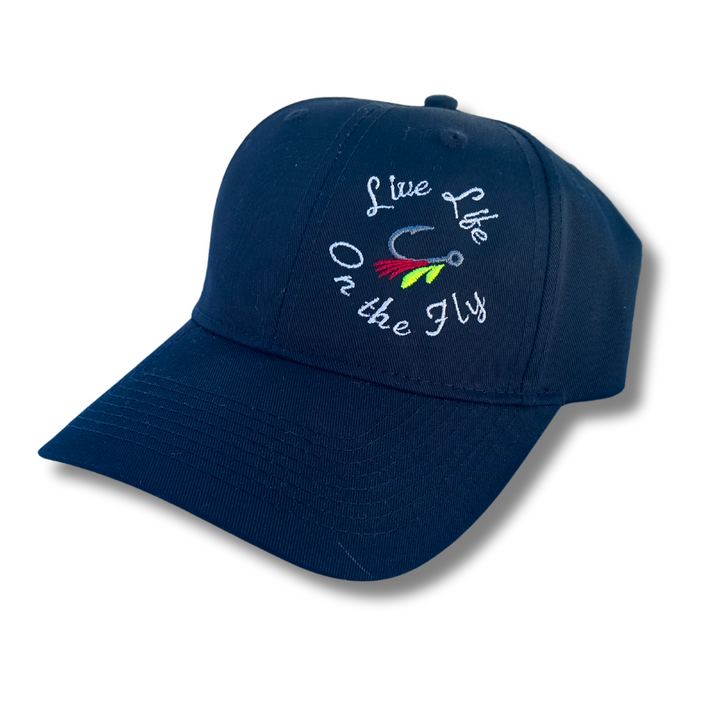 Live Life on the Fly Fisherman Hat