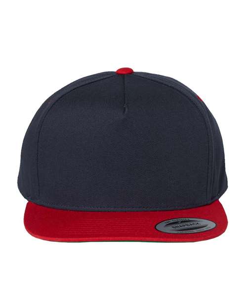 YP Classics Five-Panel Cotton Twill Snapback Cap 6007