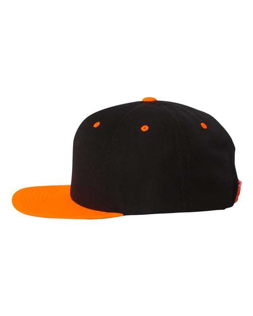 YP Classics Premium Flat Bill Snapback Cap 6089M