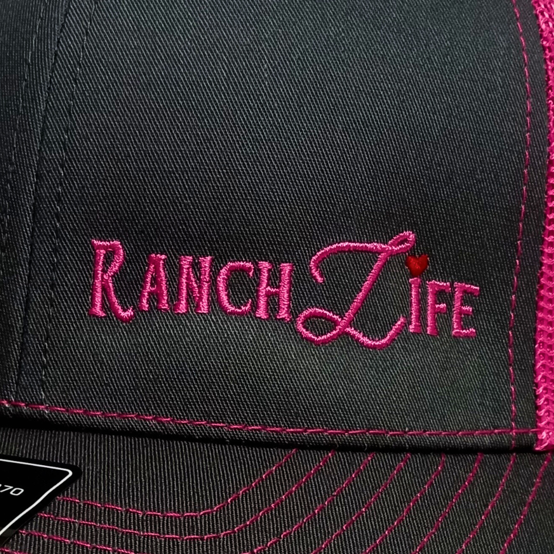 Ranch Life Embroidered Richardson 112 Hat