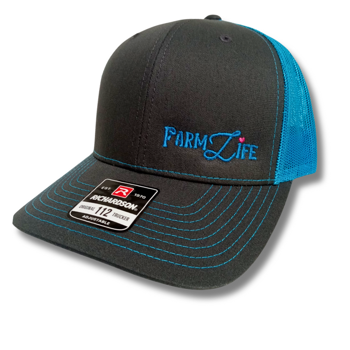 Farm Life Embroidered Richardson 112 Hat