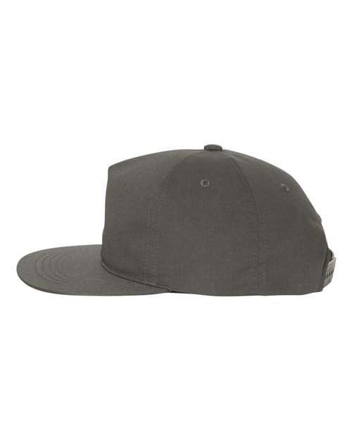 YP Classics Lightly-Structured Five-Panel Snapback Cap 6502