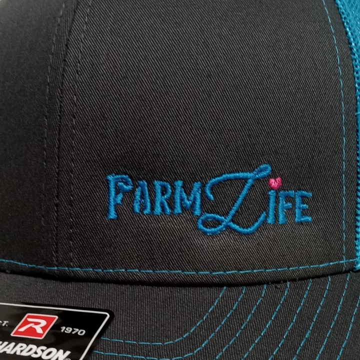 Farm Life Embroidered Richardson 112 Hat