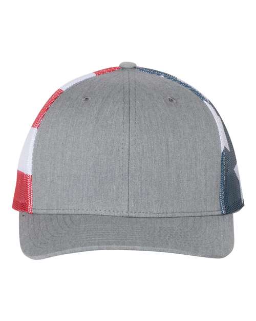 Richardson Printed Mesh Trucker Cap 112PM