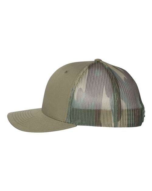 Richardson Printed Mesh Trucker Cap 112PM