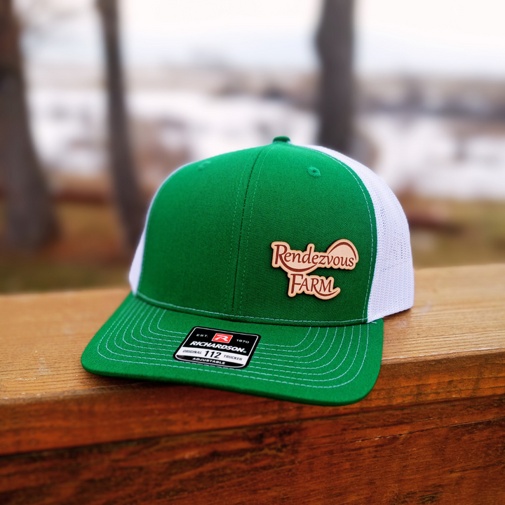 Richardson 112 Genuine Leather Patch Hats