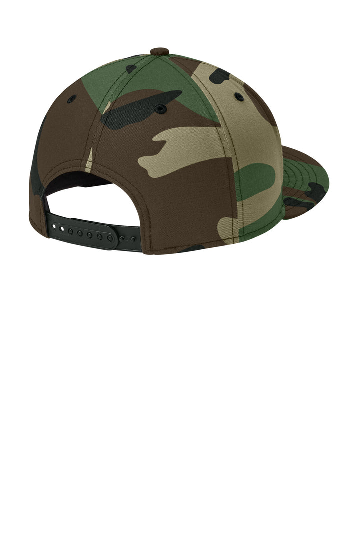 New Era - Flat Bill Snapback Cap. NE400