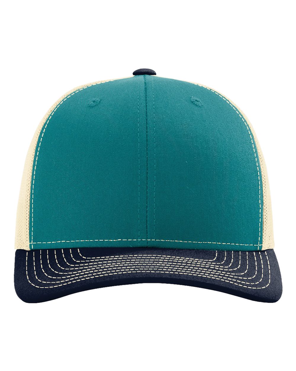 Richardson 112 Mesh Snapback Trucker Hat Embroidered with YOUR LOGO