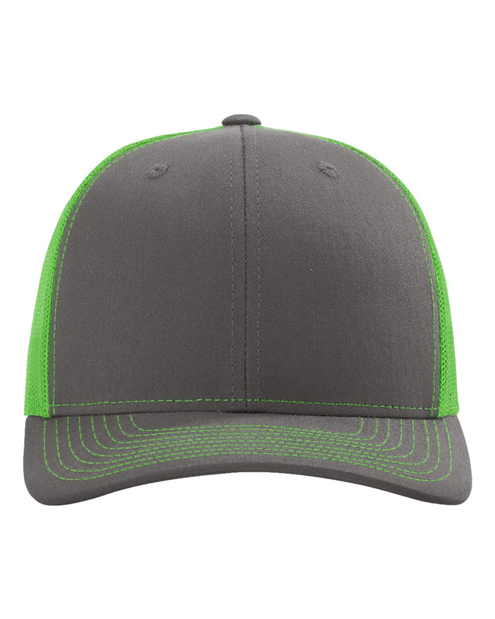 Richardson 112 Mesh Snapback Trucker Hat Embroidered with YOUR LOGO