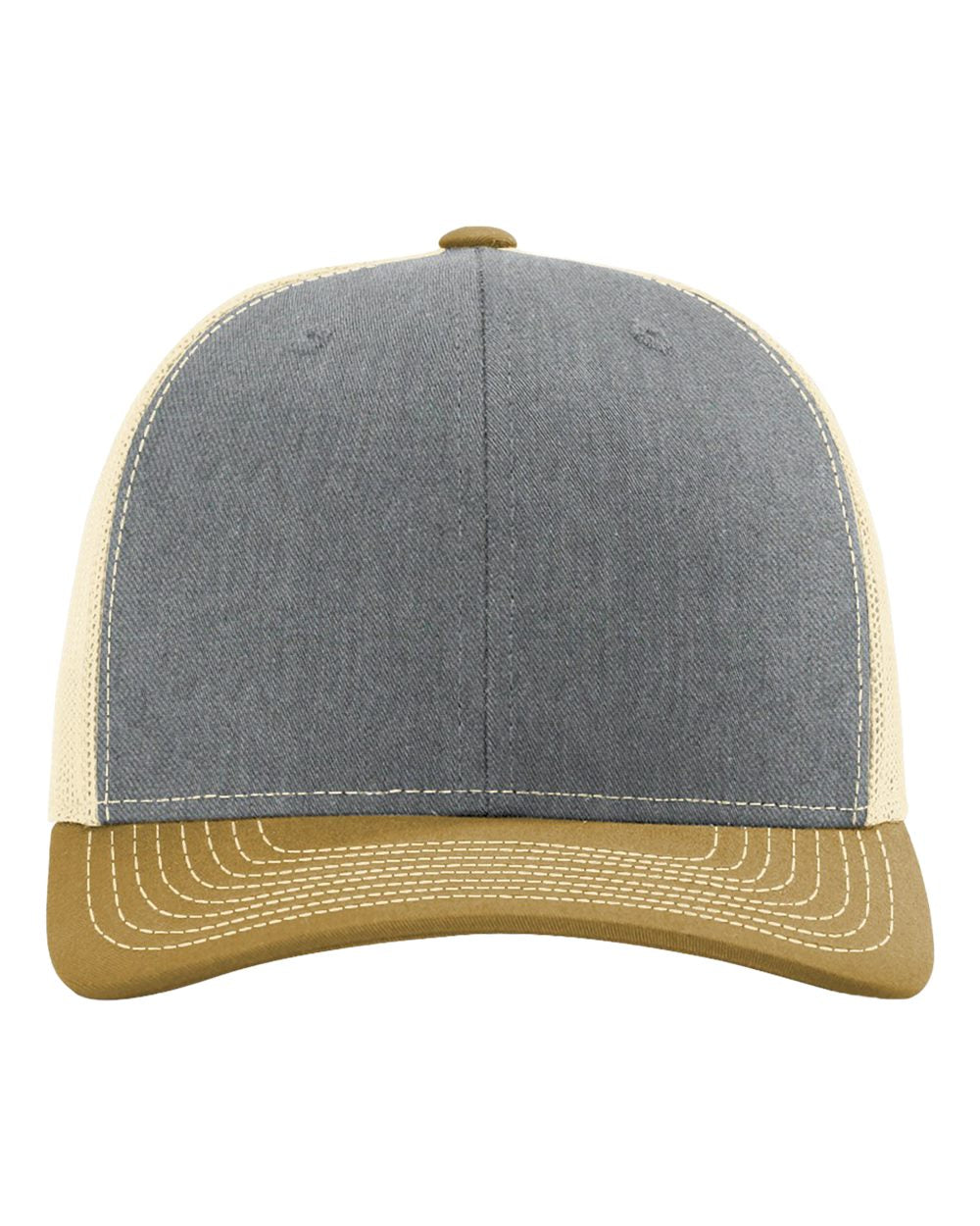 Richardson 112 Mesh Snapback Trucker Hat Embroidered with YOUR LOGO
