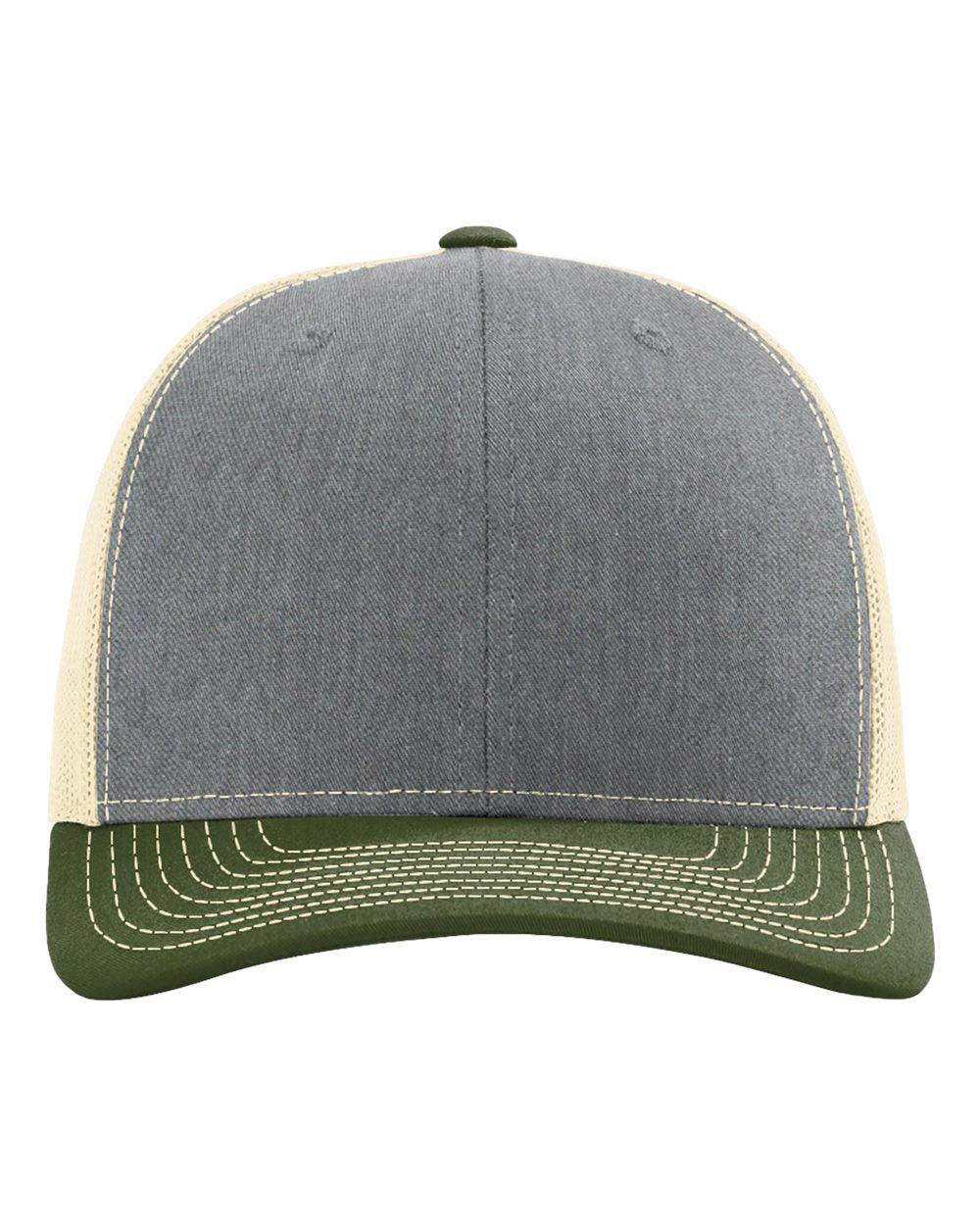 Richardson 112 Mesh Snapback Trucker Hat Embroidered with YOUR LOGO