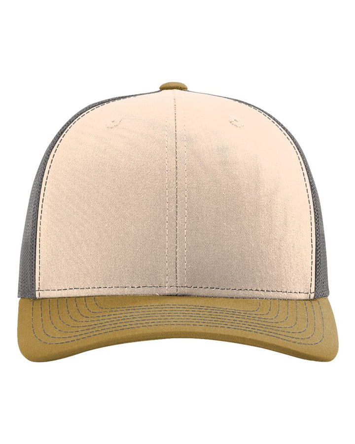 Richardson 112 Mesh Snapback Trucker Hat Embroidered with YOUR LOGO