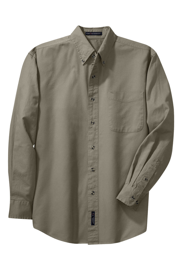 Port Authority Tall Long Sleeve Twill Shirt.  TLS600T
