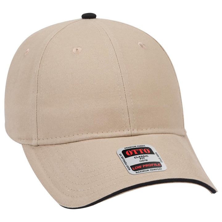 OTTO CAP 6 Panel Low Profile Baseball Cap