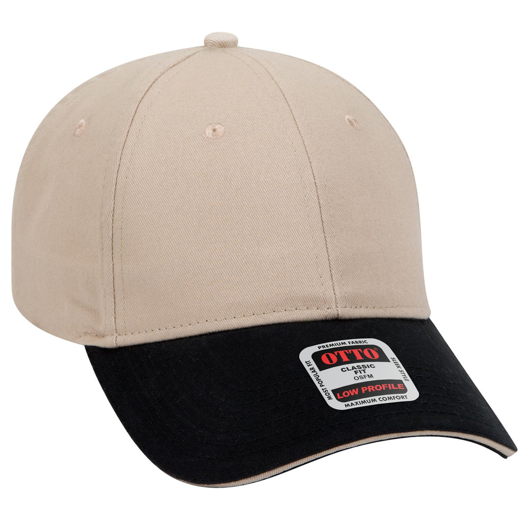 OTTO CAP 6 Panel Low Profile Baseball Cap