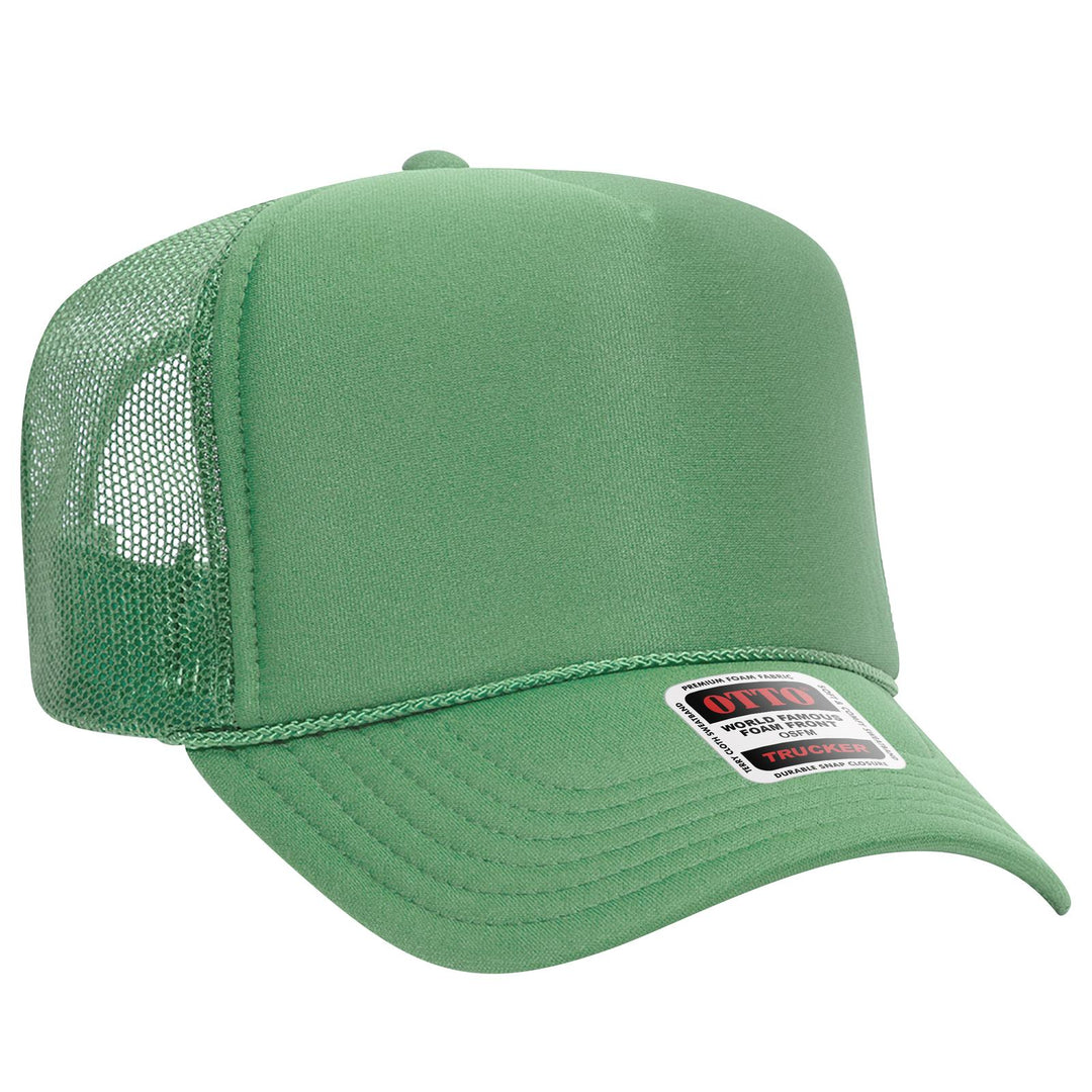 OTTO CAP 5 Panel High Crown Mesh Back Trucker Hat