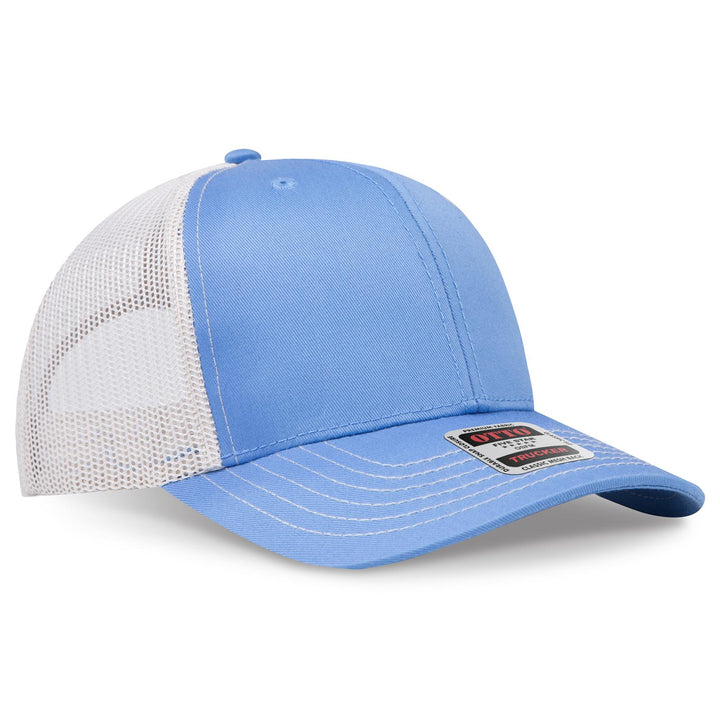 OTTO CAP 6 Panel Mid Profile Mesh Back Trucker Hat