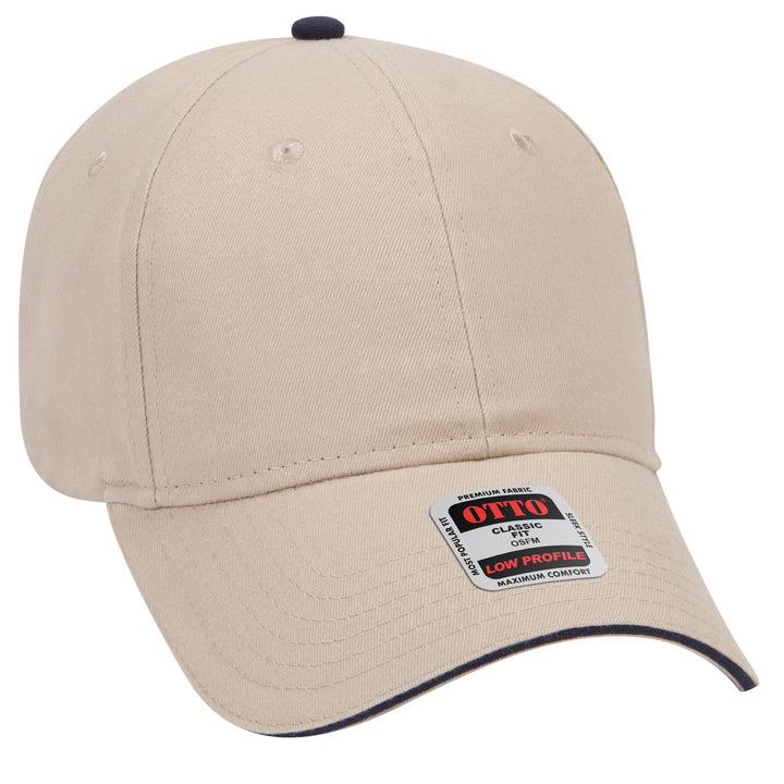 OTTO CAP 6 Panel Low Profile Baseball Cap