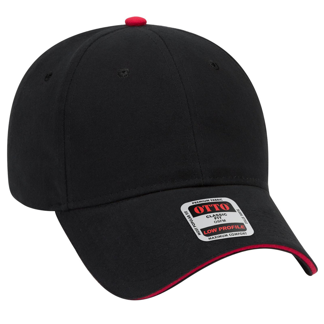 OTTO CAP 6 Panel Low Profile Baseball Cap