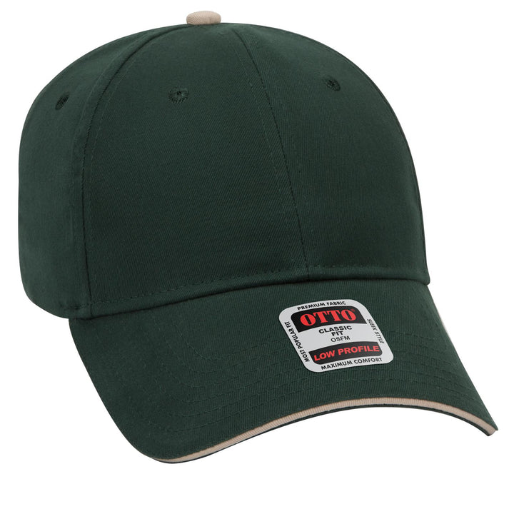 OTTO CAP 6 Panel Low Profile Baseball Cap
