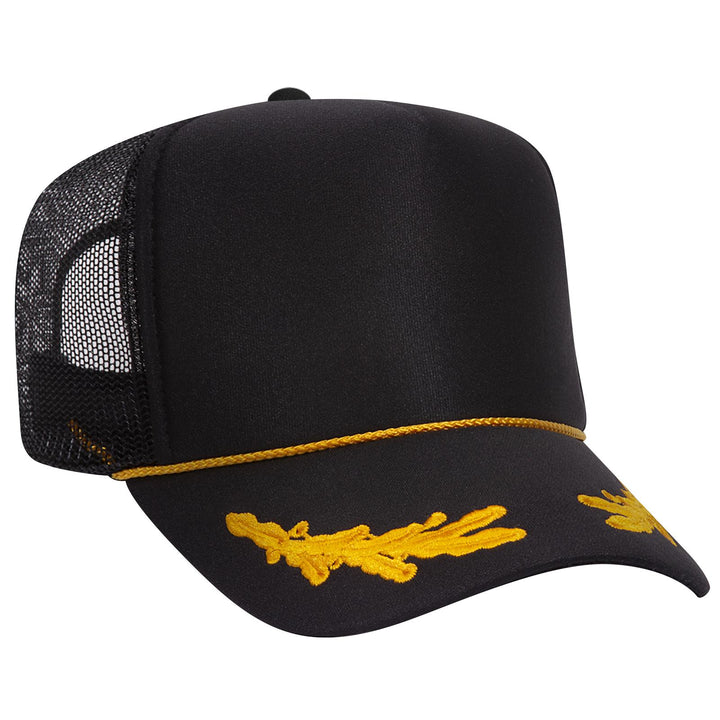 OTTO CAP 5 Panel High Crown Mesh Back Trucker Hat