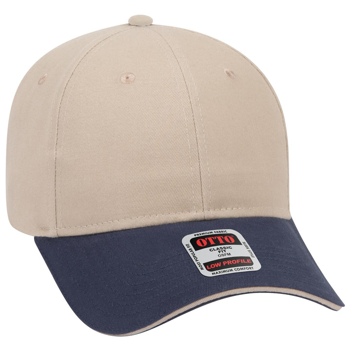OTTO CAP 6 Panel Low Profile Baseball Cap