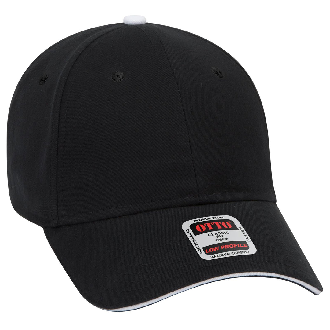 OTTO CAP 6 Panel Low Profile Baseball Cap