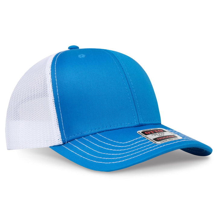 OTTO CAP 6 Panel Mid Profile Mesh Back Trucker Hat