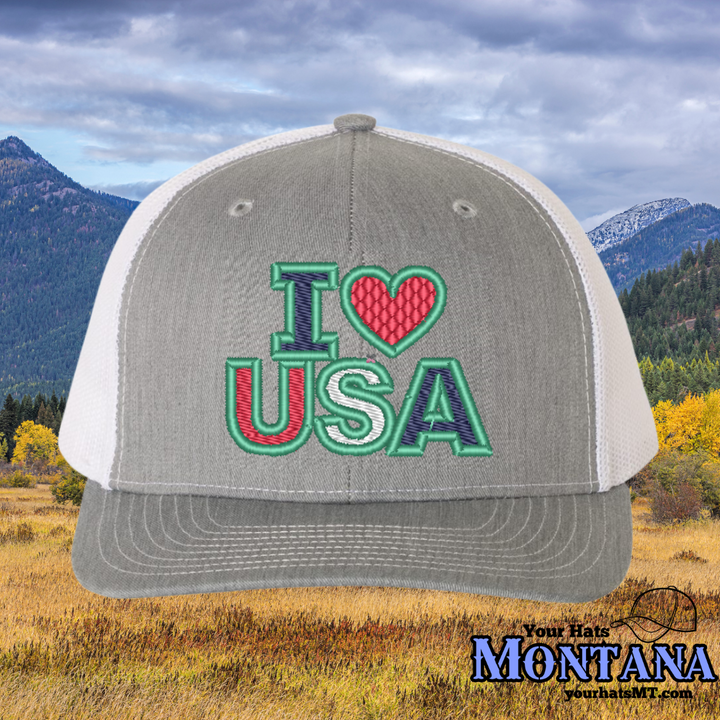 I Love the USA Hat